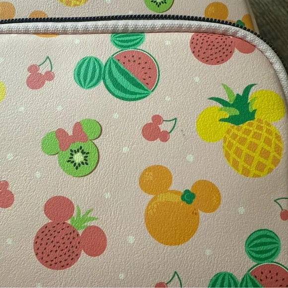 Loungefly Disney Mickey Mouse Ears Fruit All Over Print Figural Mini Backpack - Picture 9 of 9